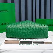 Bottega Veneta The Pouch Green 38*20*8.5cm - 4