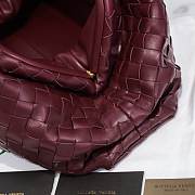 Bottega Veneta The Pouch Burgundy 38*20*8.5cm - 4