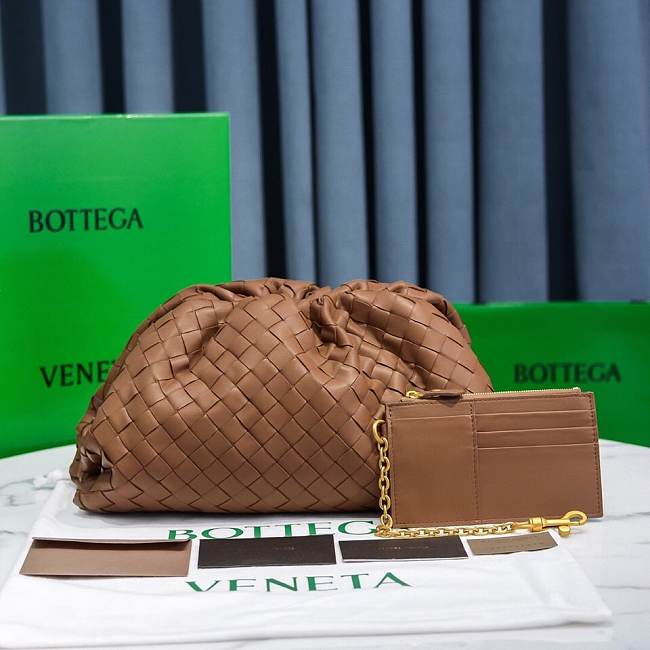 Bottega Veneta The Pouch Brown 38*20*8.5cm - 1