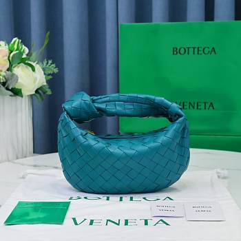 	 Bottega Veneta Jodie Blue 23x28x8cm