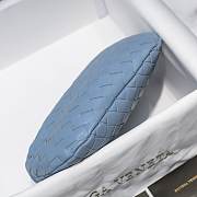 	 Bottega Veneta Jodie Light Blue 23x28x8cm - 3