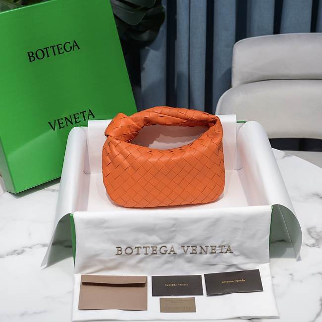 	 Bottega Veneta Jodie Orange 23x28x8cm - 1