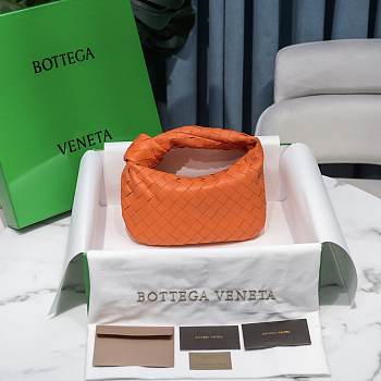 	 Bottega Veneta Jodie Orange 23x28x8cm