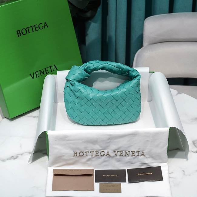 Bottega Veneta Jodie Nappa Blue 23x28x8cm - 1