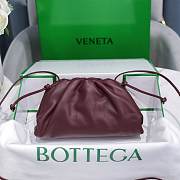 Bottega Veneta Burgundy The Pouch Clutch 23*13*7cm - 1