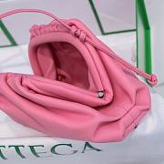 Bottega Veneta Pink The Pouch Clutch 23*13*7cm - 5