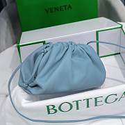 Bottega Veneta Light Blue The Pouch Clutch 23*13*7cm - 4