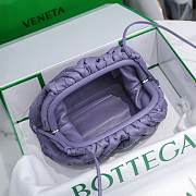 Bottega Veneta Purple The Mini Pouch 22×12×7cm - 5