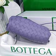 Bottega Veneta Purple The Mini Pouch 22×12×7cm - 4