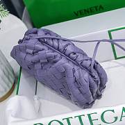 Bottega Veneta Purple The Mini Pouch 22×12×7cm - 2