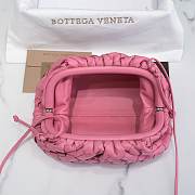 Bottega Veneta Pink The Mini Pouch 22×12×7cm - 5