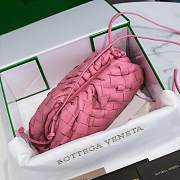 Bottega Veneta Pink The Mini Pouch 22×12×7cm - 3