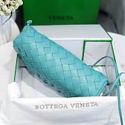 Bottega Veneta Blue The Mini Pouch 22×12×7cm - 2