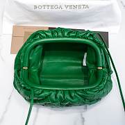 Bottega Veneta Green The Mini Pouch 22×12×7cm - 5