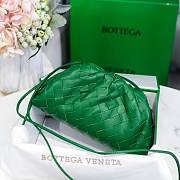 Bottega Veneta Green The Mini Pouch 22×12×7cm - 2