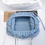 Bottega Veneta Light Blue The Mini Pouch 22×12×7cm - 4