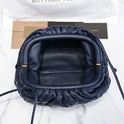 	 Bottega Veneta Navy The Mini Pouch 22×12×7cm - 5