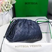 	 Bottega Veneta Navy The Mini Pouch 22×12×7cm - 3