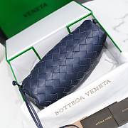 	 Bottega Veneta Navy The Mini Pouch 22×12×7cm - 4