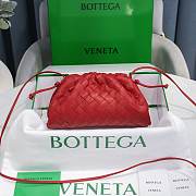 Bottega Veneta Red The Mini Pouch 22×12×7cm - 1