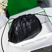 Bottega Veneta Black The Mini Pouch 22×12×7cm - 2