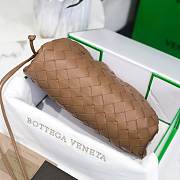 Bottega Veneta Brown The Mini Pouch 22×12×7cm - 4