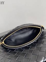 Bottega Veneta Black Gemelli Bag 24.5*7*19cm - 3