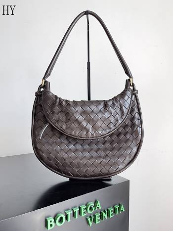 Bottega Veneta Brown Gemelli Bag 36*10*25cm