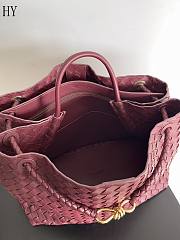 Bottega Venet Andiamo Ribbon Red 45*22*34cm - 5