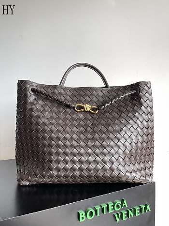 Bottega Venet Andiamo Ribbon Brown 45*22*34cm