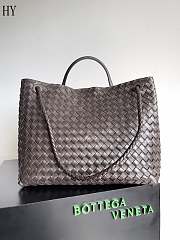 Bottega Venet Andiamo Ribbon Brown 45*22*34cm - 2