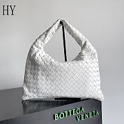 Bottega Venet Hop Lunar White 41*20*8cm - 1