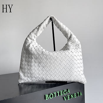 Bottega Venet Hop Lunar White 41*20*8cm