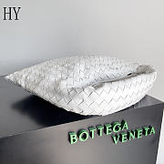 Bottega Venet Hop Lunar White 41*20*8cm - 3