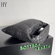 Bottega Venet Hop Lunar Black 41*20*8cm - 5