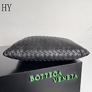 Bottega Venet Hop Lunar Black 41*20*8cm - 4