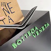 Bottega Veneta Cassette Bi-Fold Wallet Grey 10.5*8.8*2.5 - 4