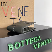 Bottega Veneta Cassette Bi-Fold Wallet Olive 10.5*8.8*2.5 - 5