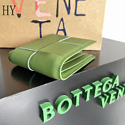 Bottega Veneta Cassette Bi-Fold Wallet Tea Leaf 10.5*8.8*2.5 - 5