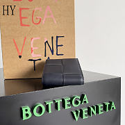 Bottega Veneta Cassette Bi-Fold Wallet Deep Blue 10.5*8.8*2.5cm - 5