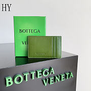 Bottega Veneta Cassette Credit Card Case Tea Leaf 11x7x0.5cm - 5