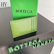 Bottega Veneta Cassette Credit Card Case Tea Leaf 11x7x0.5cm - 4