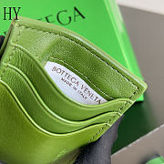 Bottega Veneta Cassette Credit Card Case Tea Leaf 11x7x0.5cm - 2