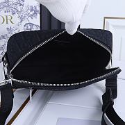 Dior Safari Messenger Oblique Black Back 22x15x5cm - 5