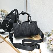 Dior Lingot 26 Bag Black Oblique Jacquard 26 x 16x 14.5cm - 1