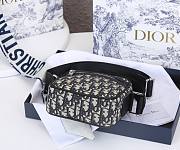 Dior Oblique Pixel Crossbody Bag 14.5×18×6cm - 4