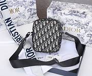 Dior Oblique Pixel Crossbody Bag 14.5×18×6cm - 2