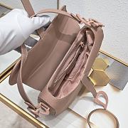 Dior Pink Ultra Matte Saddle Satchel 25.5 x 20 x 6.5cm - 2