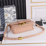 Dior Montaigne Box Bag Rose 24*17*8cm - 2