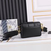 Dior Montaigne Box Bag Black 17.5*11.5*5cm - 3